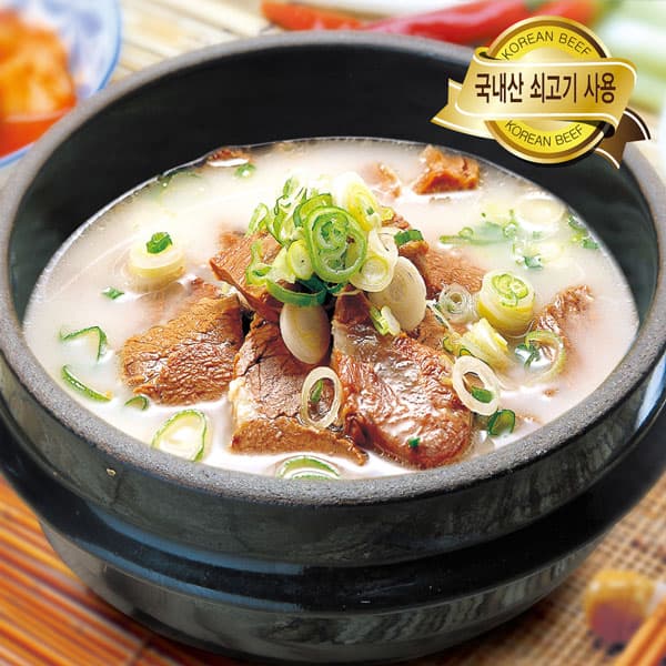 최부자 설렁탕 간편 즉석 국 탕 찌개 냉동 밀키트 1인 자취 음식 550g