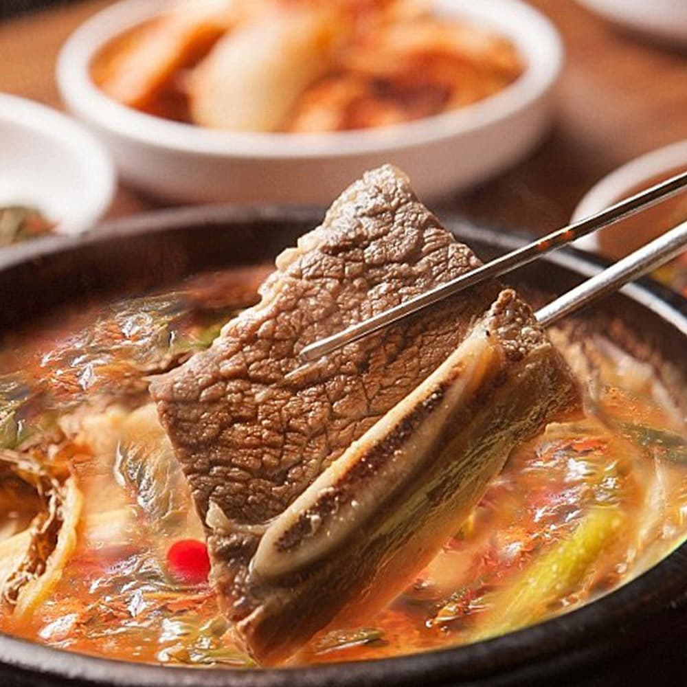 국내산 무청 소갈비 국밥 시래기 장터국밥 10봉 즉석요리식품 해장국  10개  630g