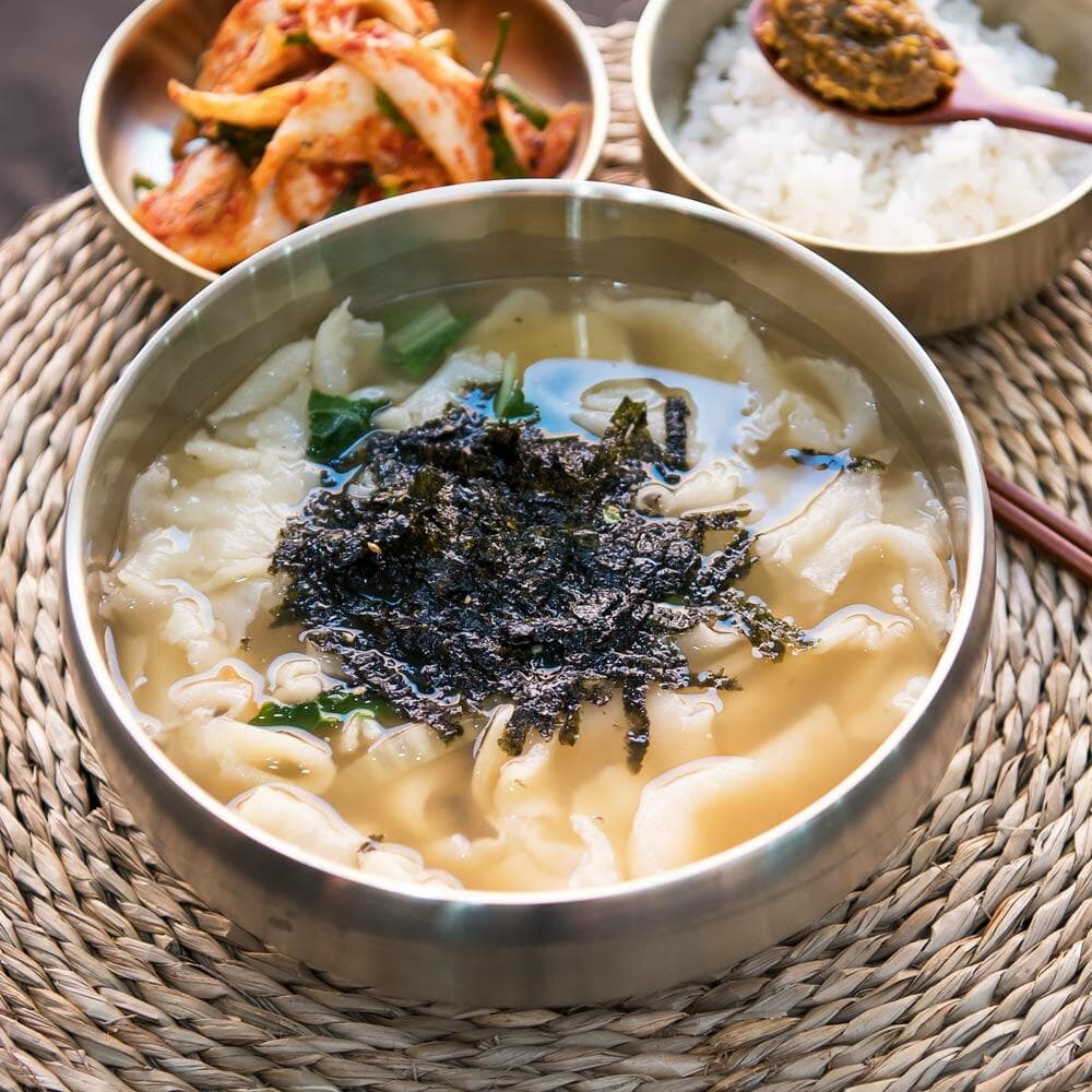 [한칼식품]찐멸치 칼국수/수제비 밀키트(2인분)