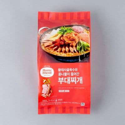 [밀키트] 홈밀 황태 사골육수 부대찌개 735G