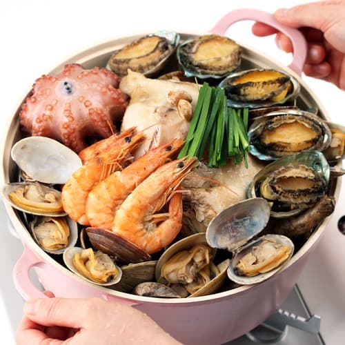 (4인분)당일 손질 복날 해신탕 밀키트 숨비해물 삼계탕