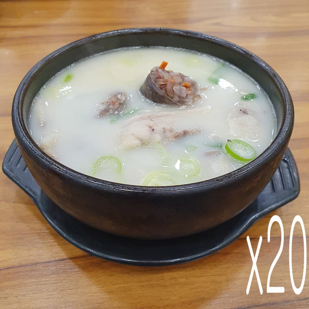 용가마 토종 순대국(특) 밀키트 순대 돼지 국밥  20개  700g