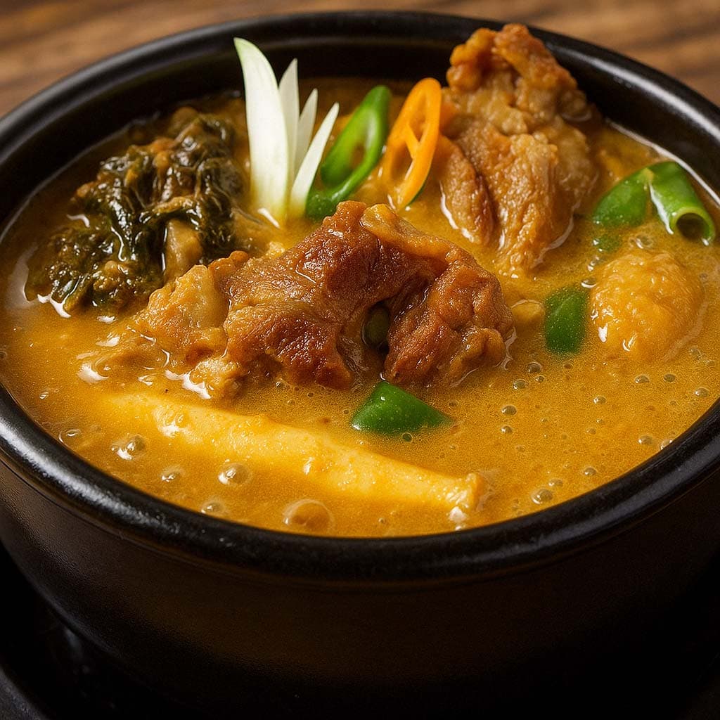 가마솥 감자탕 밀키트 1.2kg 3kg  담백구수감자탕 3kg  1개