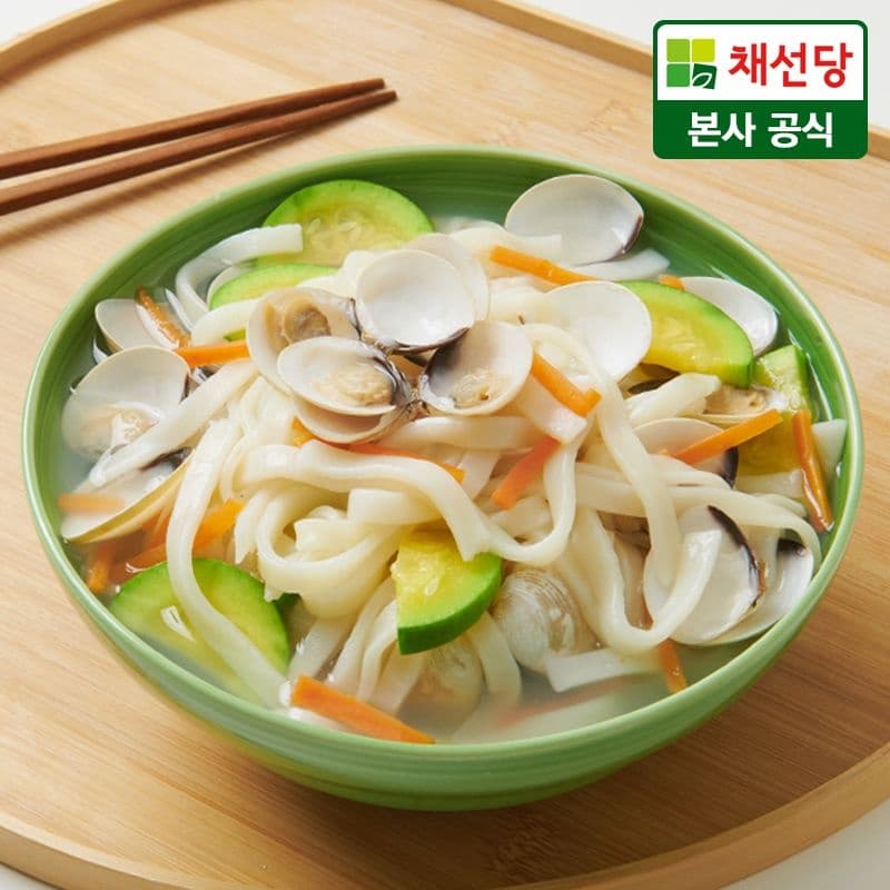 [채선당] 백합칼국수 밀키트 2인분