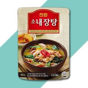 진한 식품 진한 소내장탕 600g 3팩 곱창 해장국 혼밥 밀키트 캠핑요리