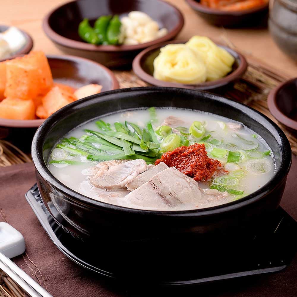 초간편 돼지국밥 간편 밀키트 잡내없는 부산 맛집 진국 돼지국밥  1개  140g