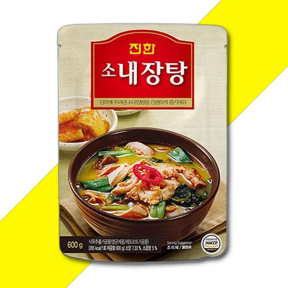 진한식품 진한식품 소내장탕 600g 밀키트 간편식 혼밥 캠핑음식 레토르트식품