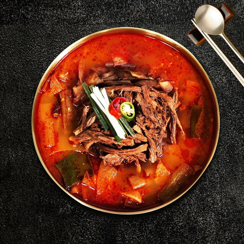 디유 설렁탕 600g 5팩 간단한 밀키트 캠핑음식 즉석국 해장국 간편식 국밥 사골 곰탕  육개장 600g 5팩