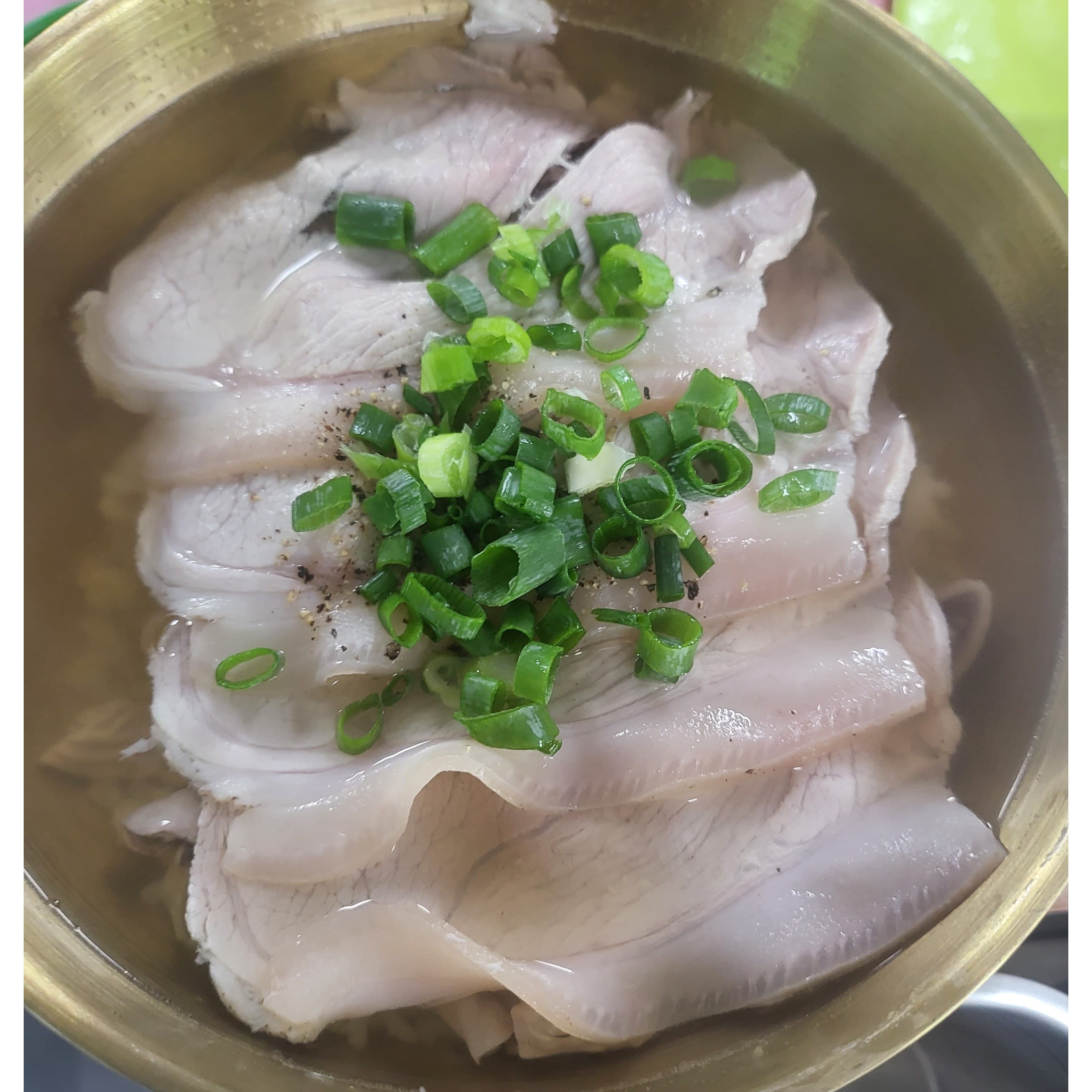 금옥 돼지곰탕 밀키트 누구나 간편 조리 3분 완성 맑은돼지국밥  (내장+고기)  1개