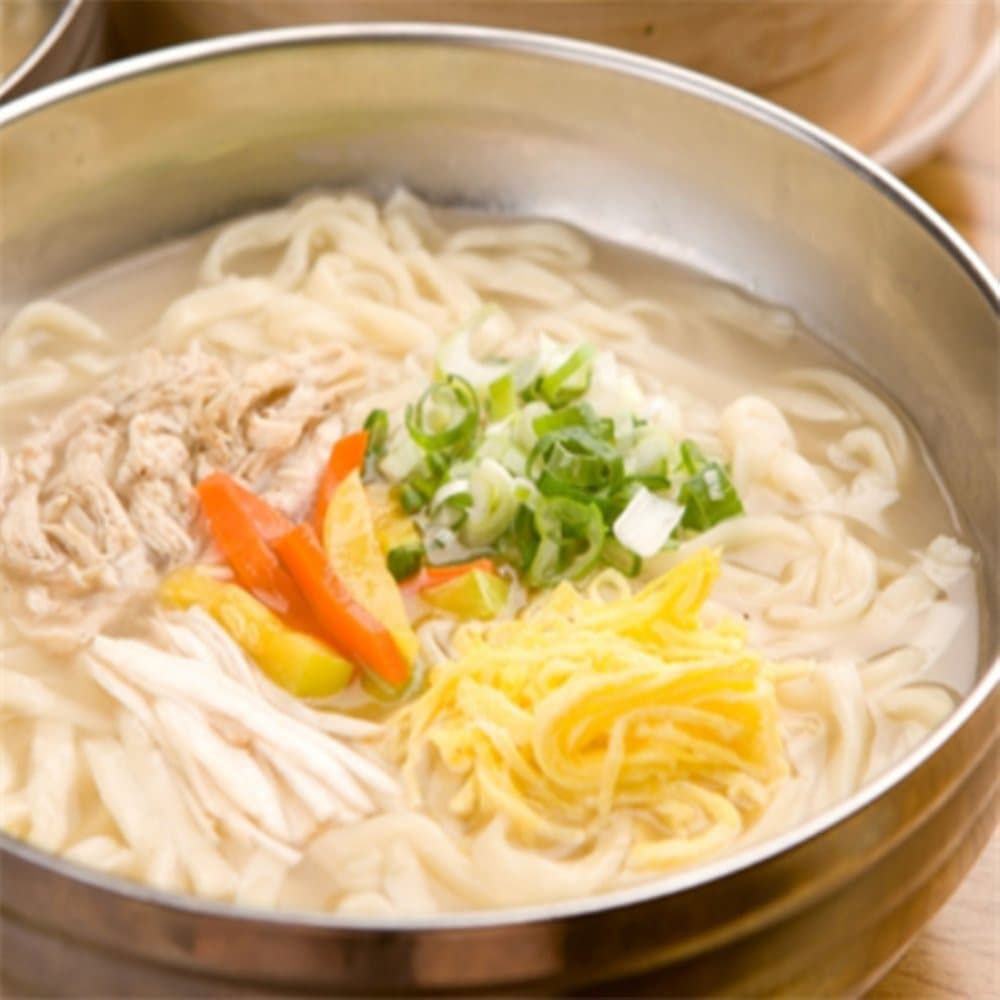 닭칼국수 2봉 간편요리 국물요리 캠핑닭요리 칼국수밀키트