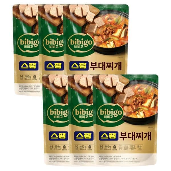 CJ제일제당 비비고 즉석탕 460g, 6개