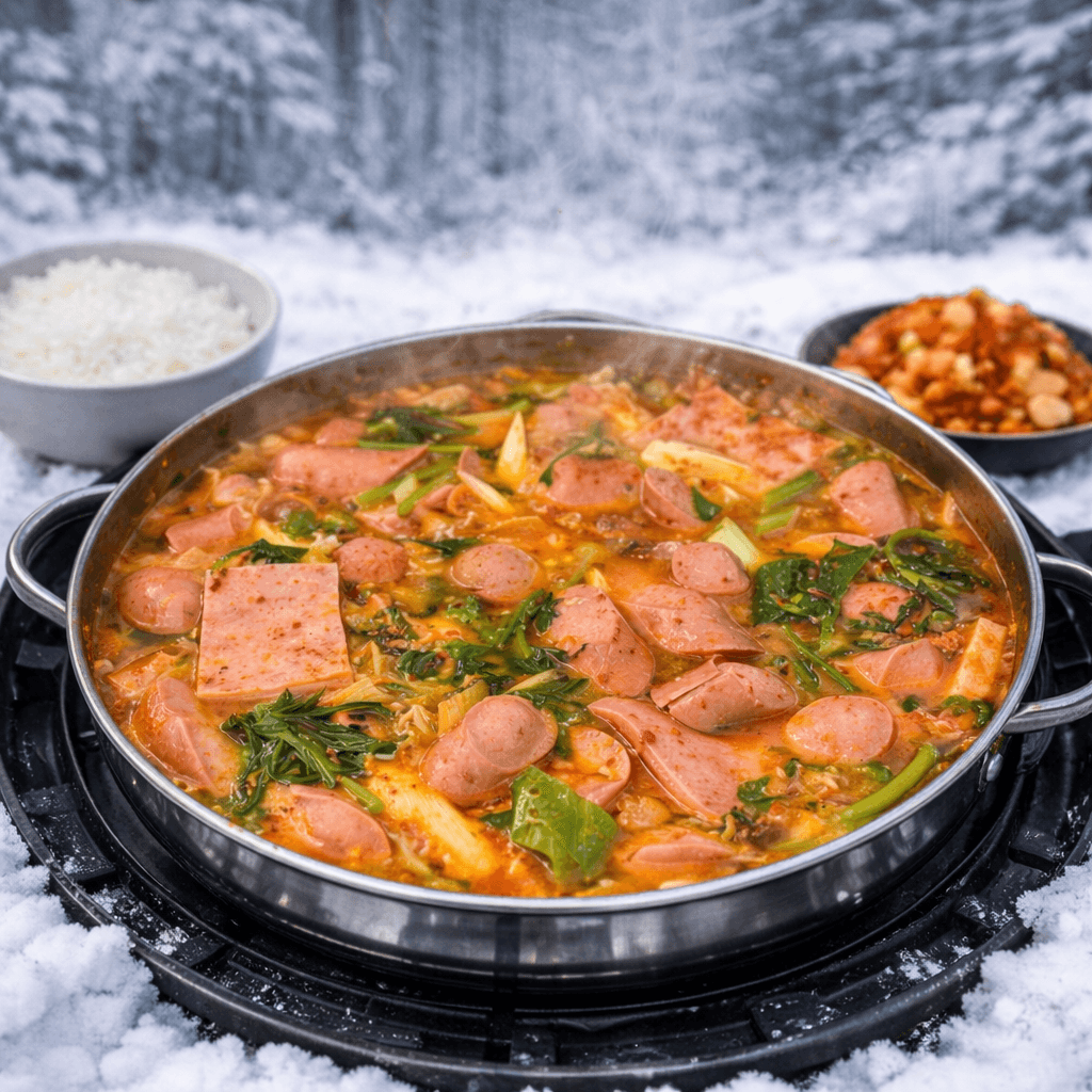 [아빠마음] 햄 야채 맛 전부가득한 파주부대찌개 밀키트  1개  924g