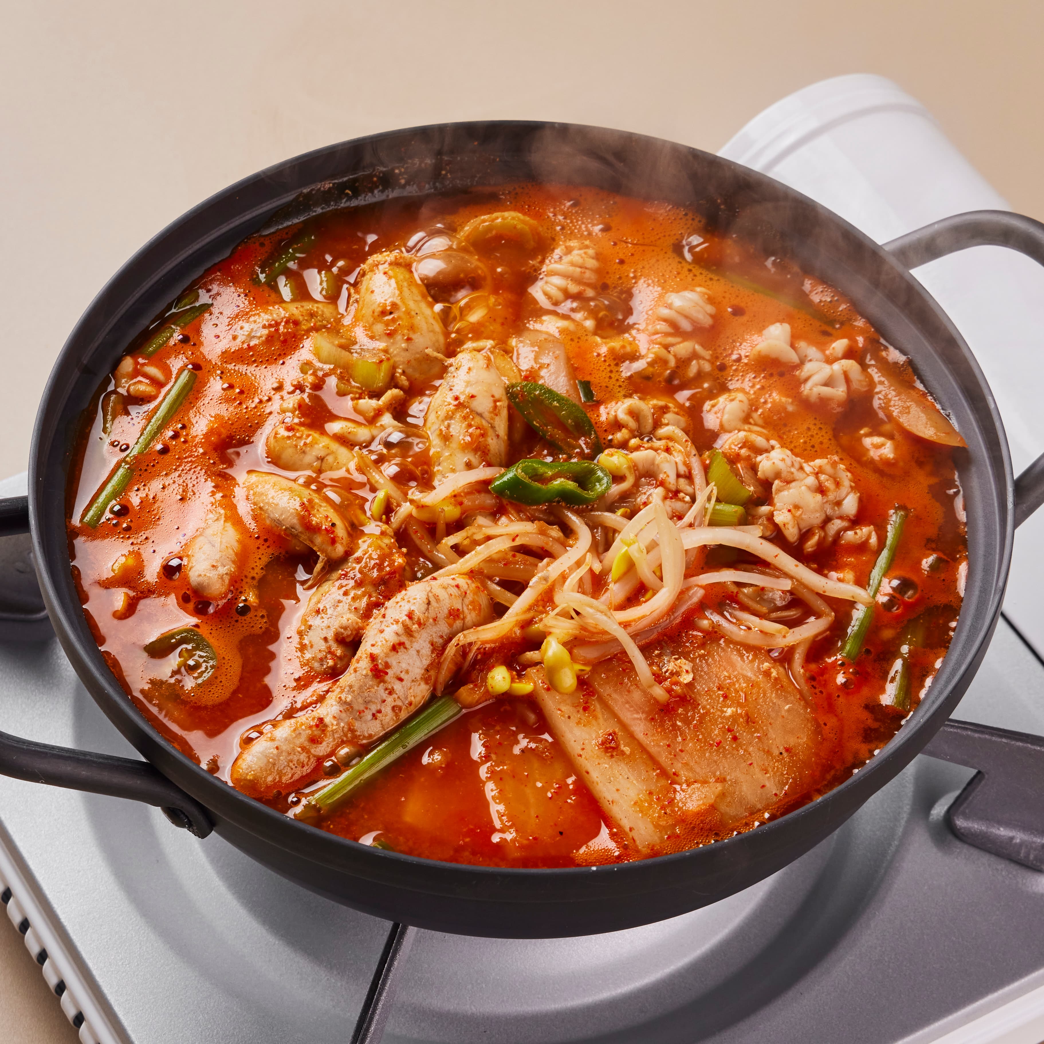 쿡솜씨 캠핑 동태알탕 매운탕 곤이 알고니탕 2인분 밀키트