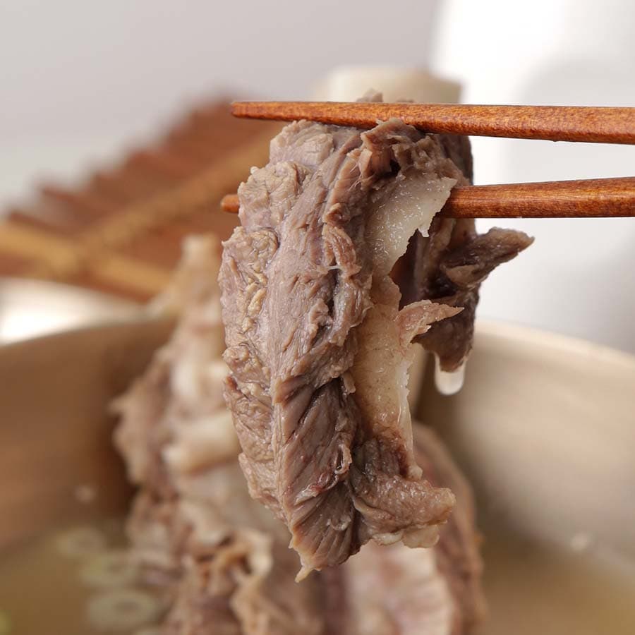 대왕 소갈비탕 800g X 5 set [데우기만] 진한국물 밀키트 혼밥 아이 부모님 식사