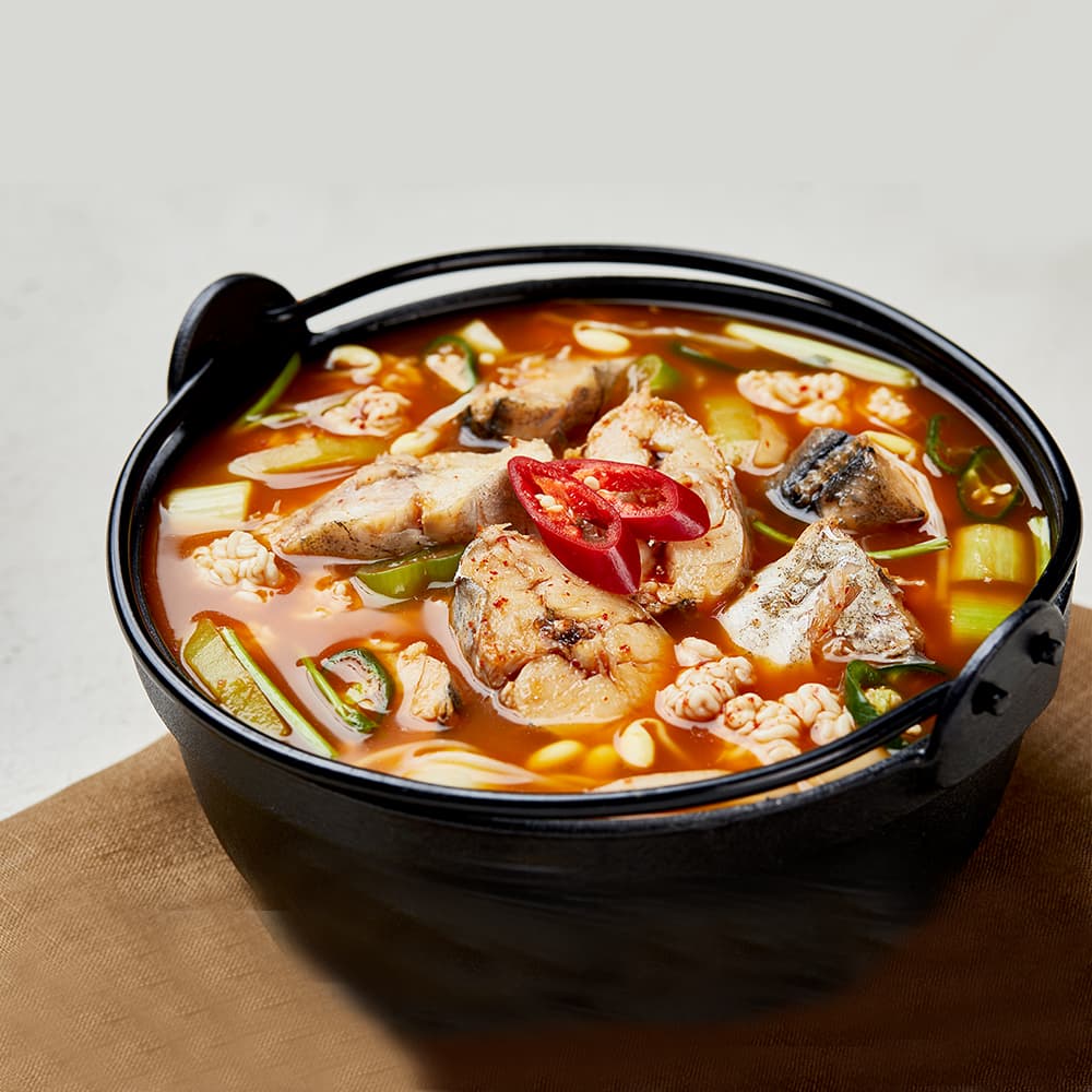 쿡솜씨 동태탕 밀키트 찐 북어육수 동태 명태 곤이 매운탕