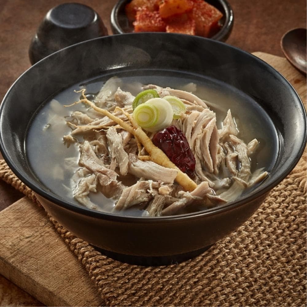 캠핑 아침숙취해소용 해장 닭곰탕 밀키트 3p 캠핑식사 국종류