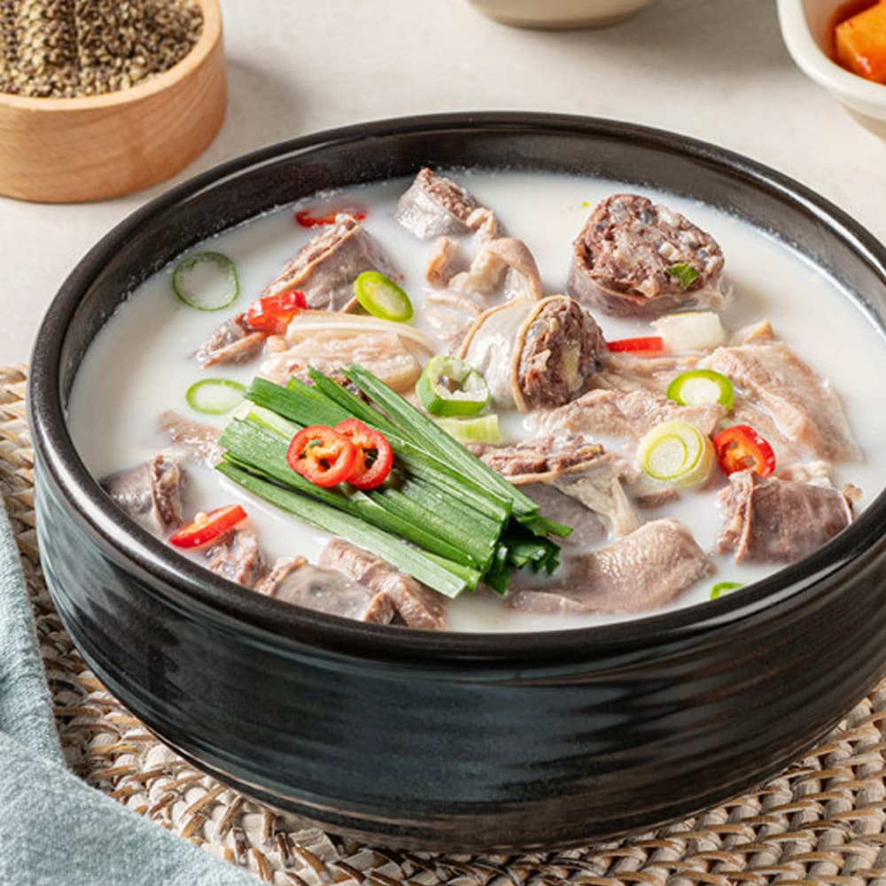 탐라순대국감자탕 토종 순대국 700g 4팩 밀키트 순댓국 국밥