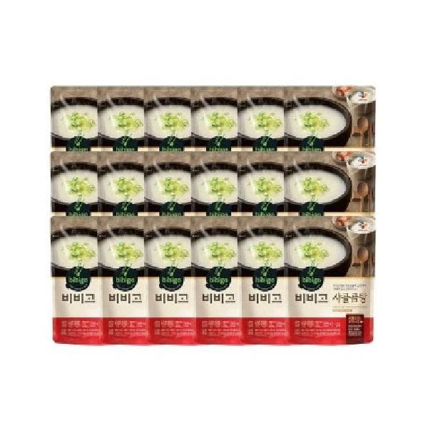 비비고 사골곰탕 500g 18개 비비고곰탕 밀키트