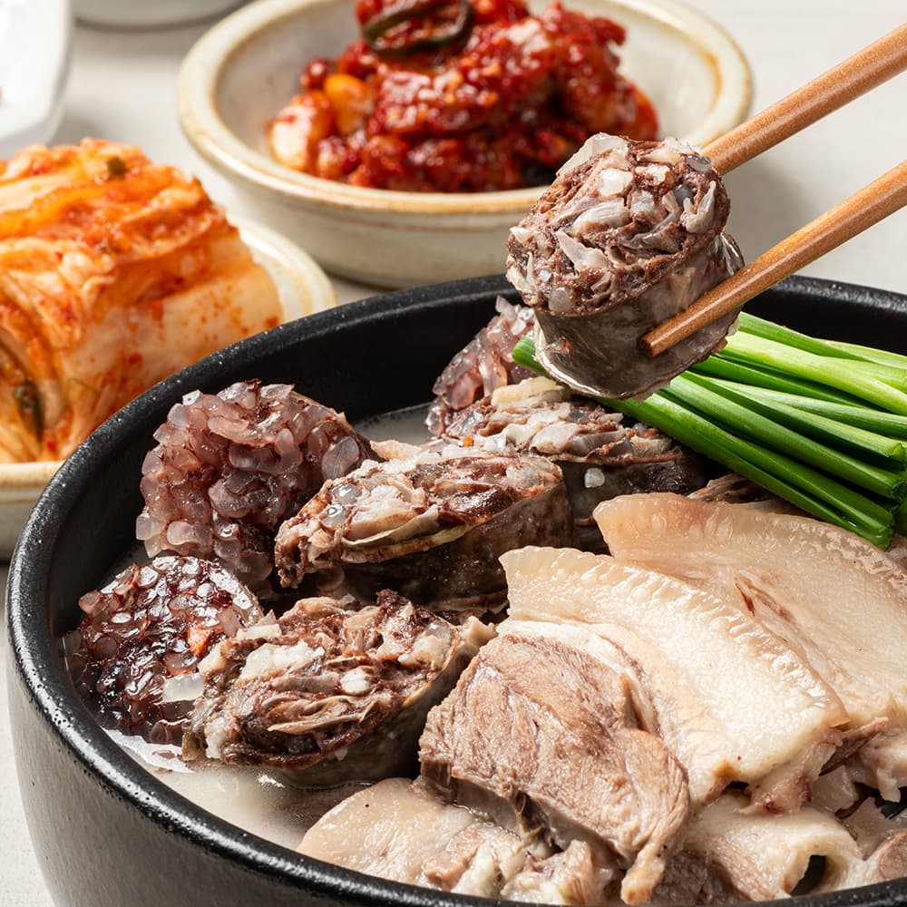 순대 국밥 순댓국 순대국 고기 해장 캠핑 냉동 곱창파는청년들