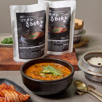 항꾼 추어탕밀키트 수원 광교추어탕 찐맛집 600g, 4개 8인분