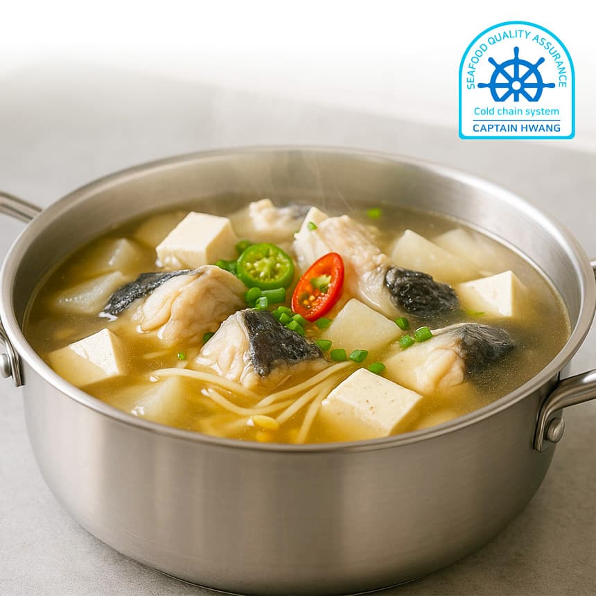 복어 복어탕 500g 2인분 (매운탕/맑은탕) 동해안 냉동 밀복