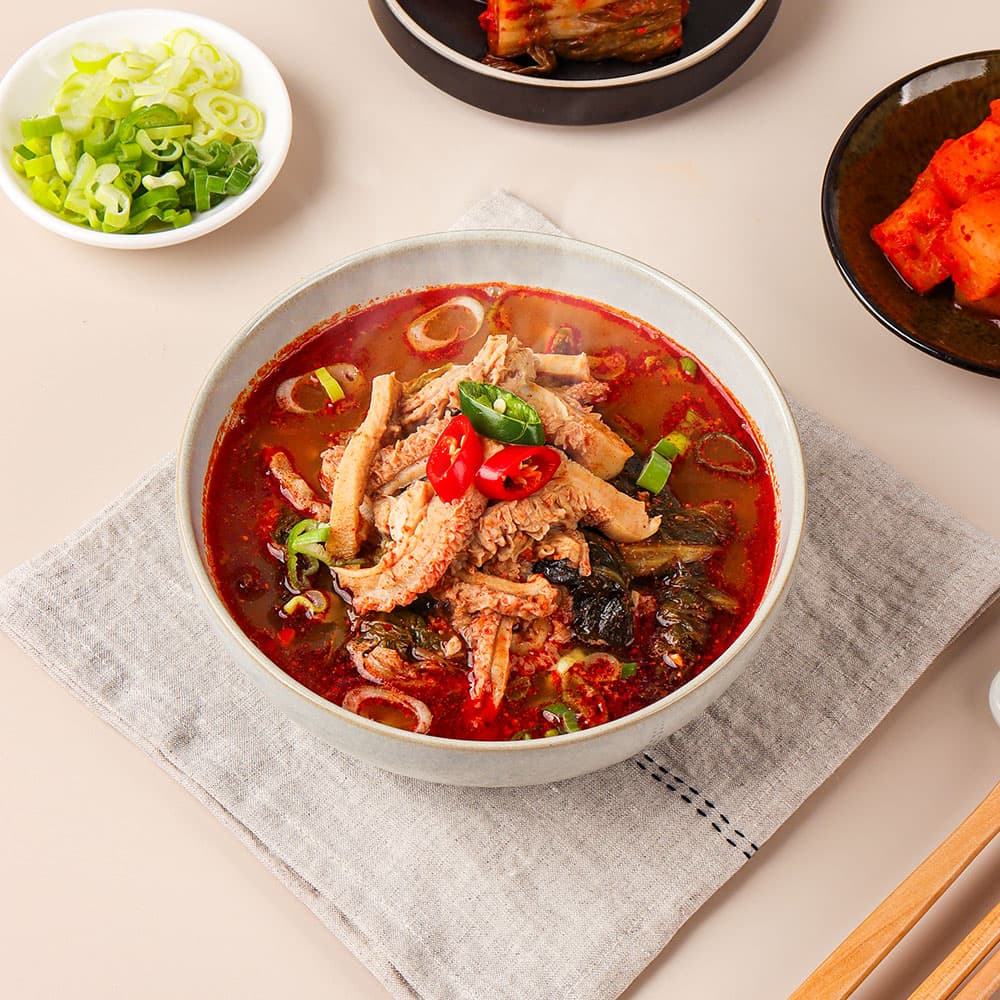 [황장군] 더 푸짐한 특 양곰탕 900g 6팩 / 밀키트