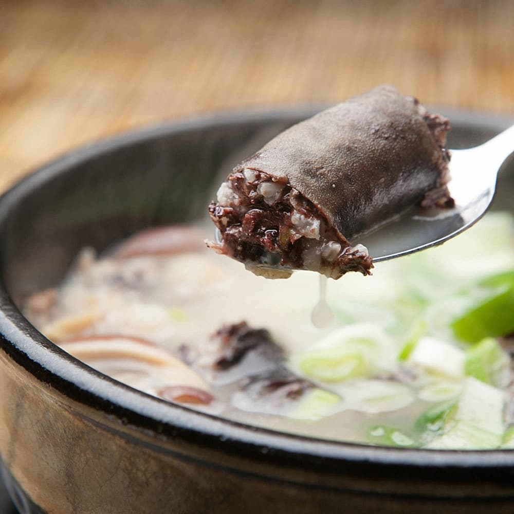 [충청도미식로드] 아우내 순대국밥 1팩 250g 돼지고기포함 순대국 밀키트 병천 순댓국