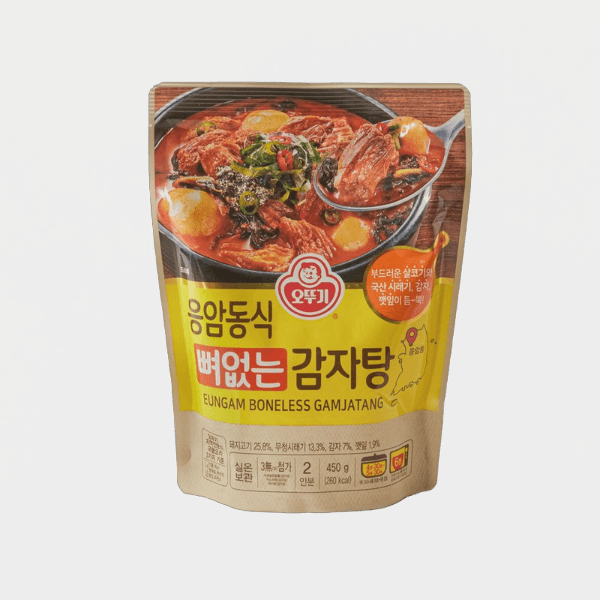 응암동식 뼈없는 감자탕 450g 2개 밀키트 야식 간편식