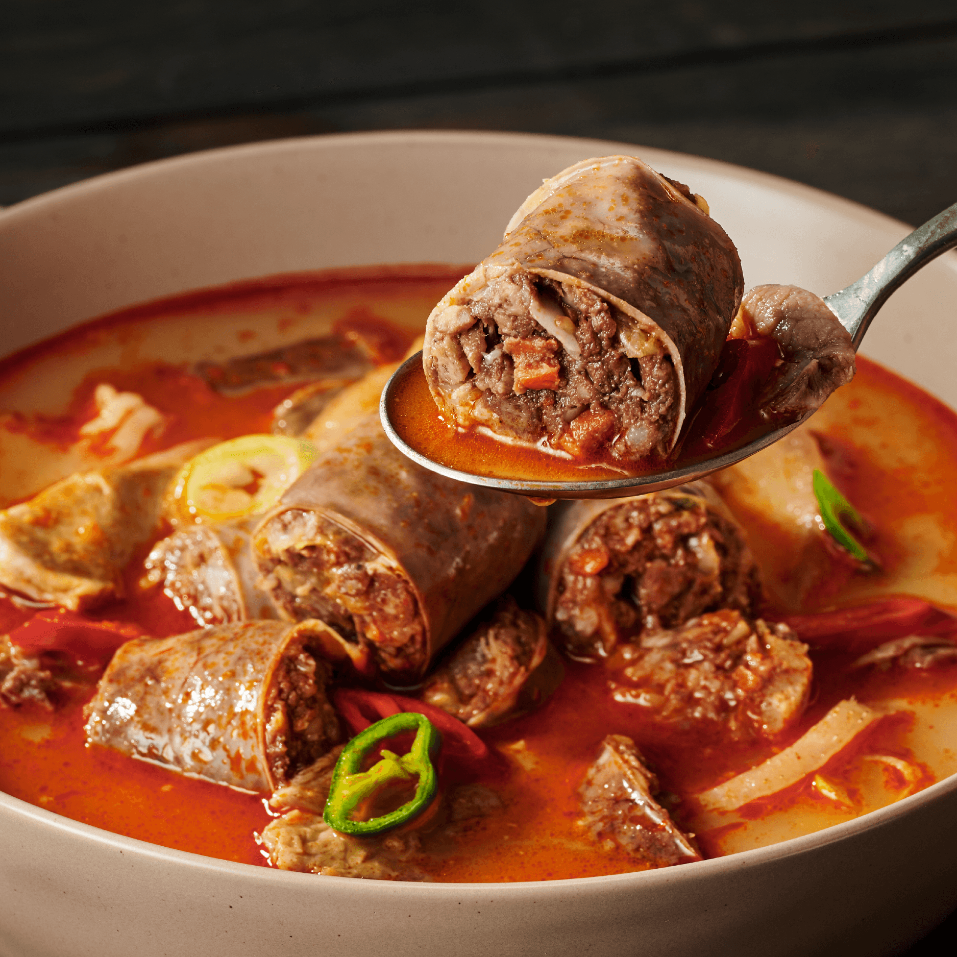 장터한상 순대 국밥 600g 토종순대 얼큰 국내산 머릿고기 밀키트 돼지 순댓국