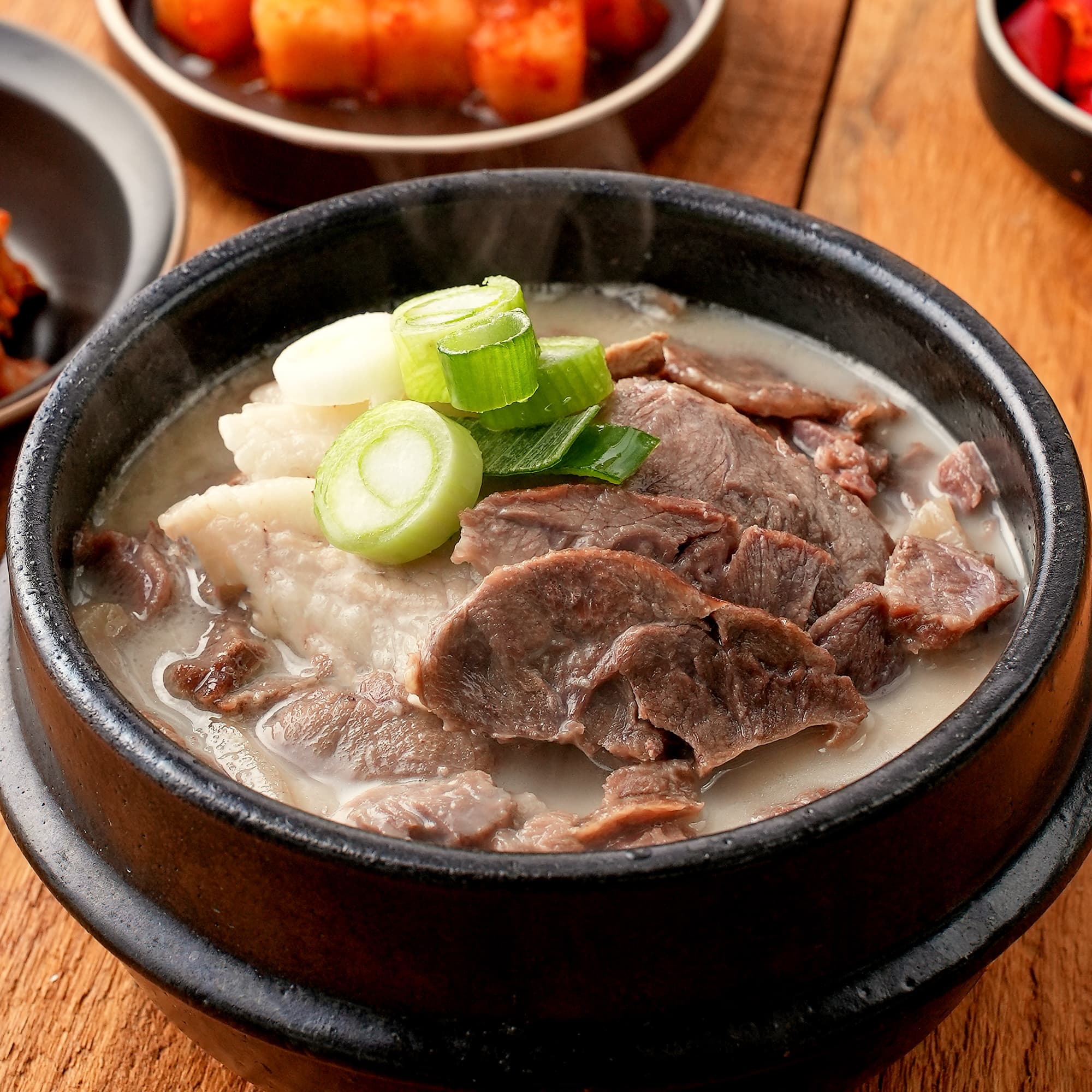 돼지국밥 뽈살 고기 순대 간편 밀키트 캠핑음식