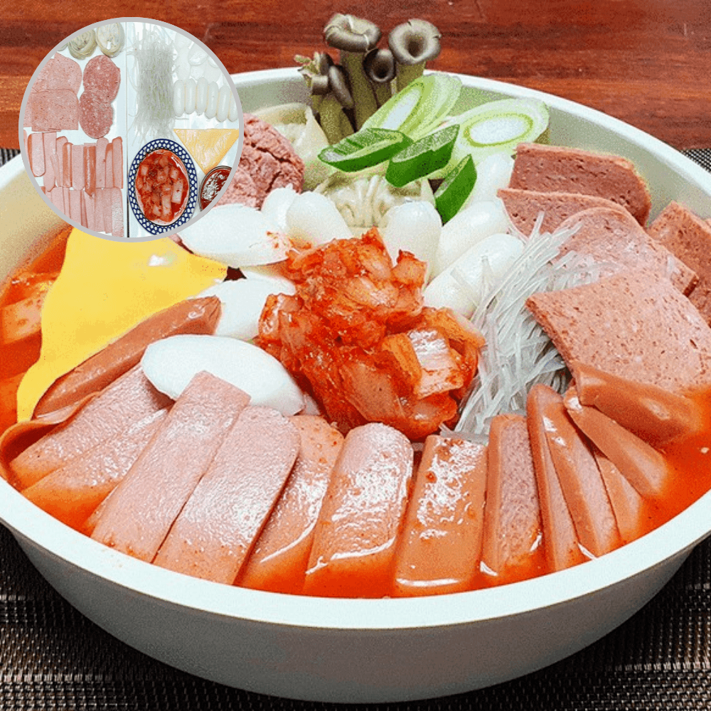 호프집 부대찌개 750g 푸짐 부대소세지 소지지 전골 밀키트 술안주 캠핑 집들이 밥반찬