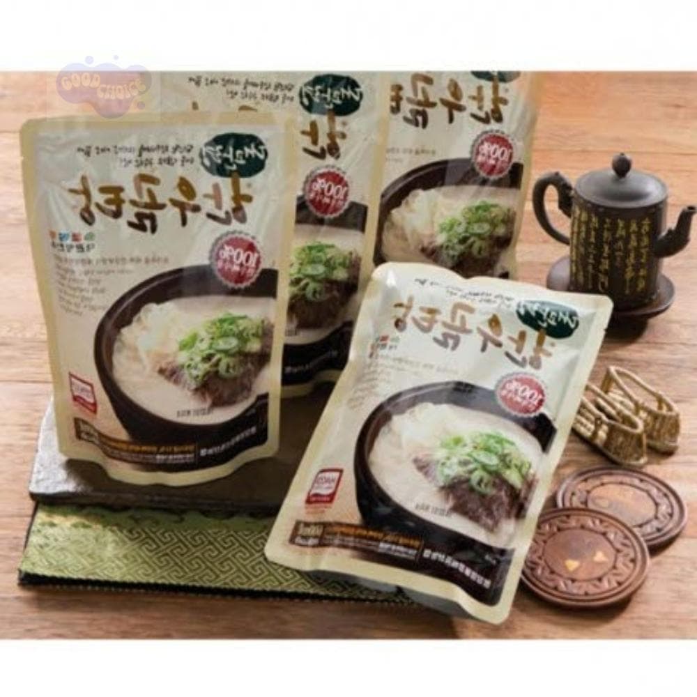 굳초이스 대관령 한우 곰탕 600ml 5개 곰탕밀키트