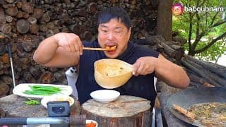 강원도식 돼지국밥으로 속 제대로 풀었습니다. / korea Gangwon-do style Pork and Rice Soup