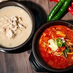 국내산 닭개장+닭곰탕 밀키트 4인분 SET 캠핑 간편식