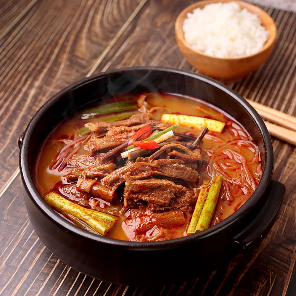 끓임의미학 해장국 국밥 간편식 소고기 육개장 2팩/4팩/8팩 모음전