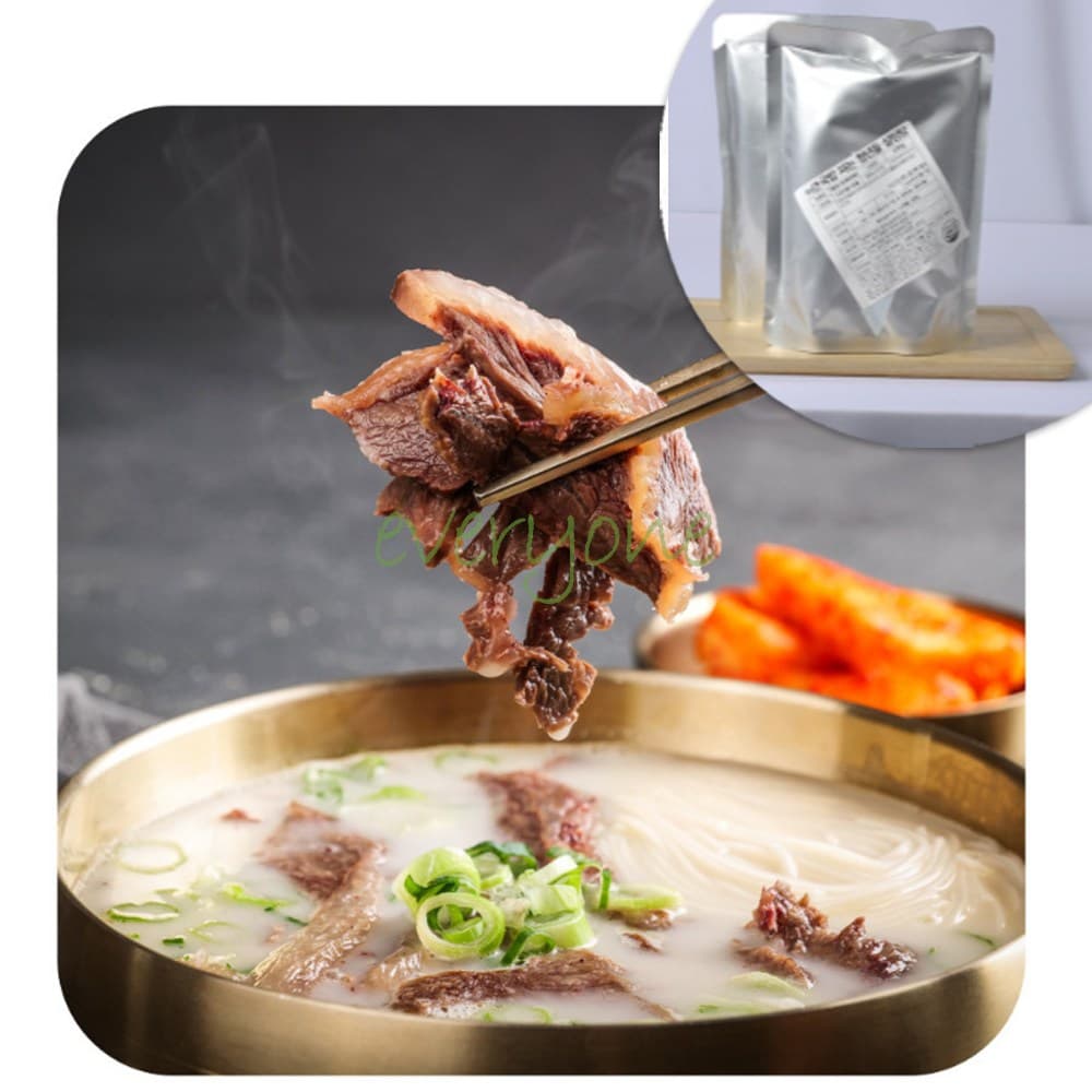 B의식탁 설렁탕 밀키트 해장국 사골곰탕 설농탕 냉동식품 1개 630g