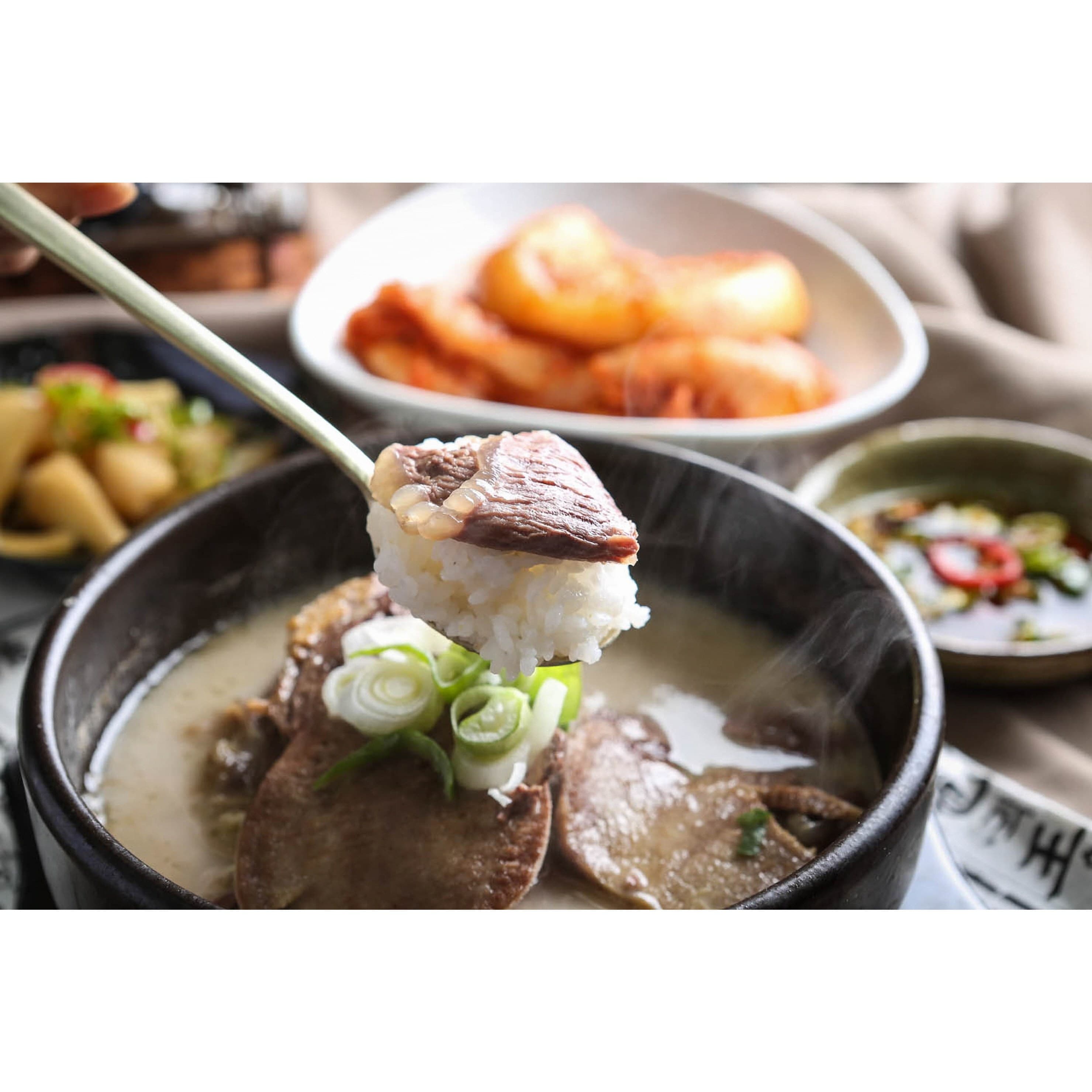 설렁탕 600g X 3팩 - 밀키트 냉동 즉석 간편국밥 3개