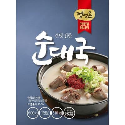 순댓국 순대국 초원 600g X25 순대국밥 간편식 술국