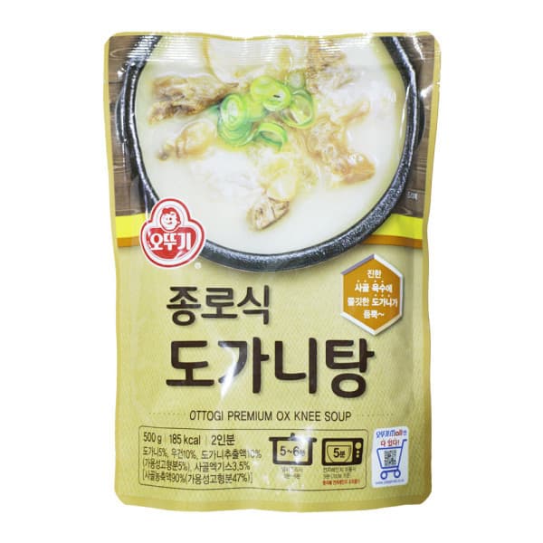 오뚜기 오뚜기 종로식 도가니탕 500g 1개 즉석국 탕 간편식