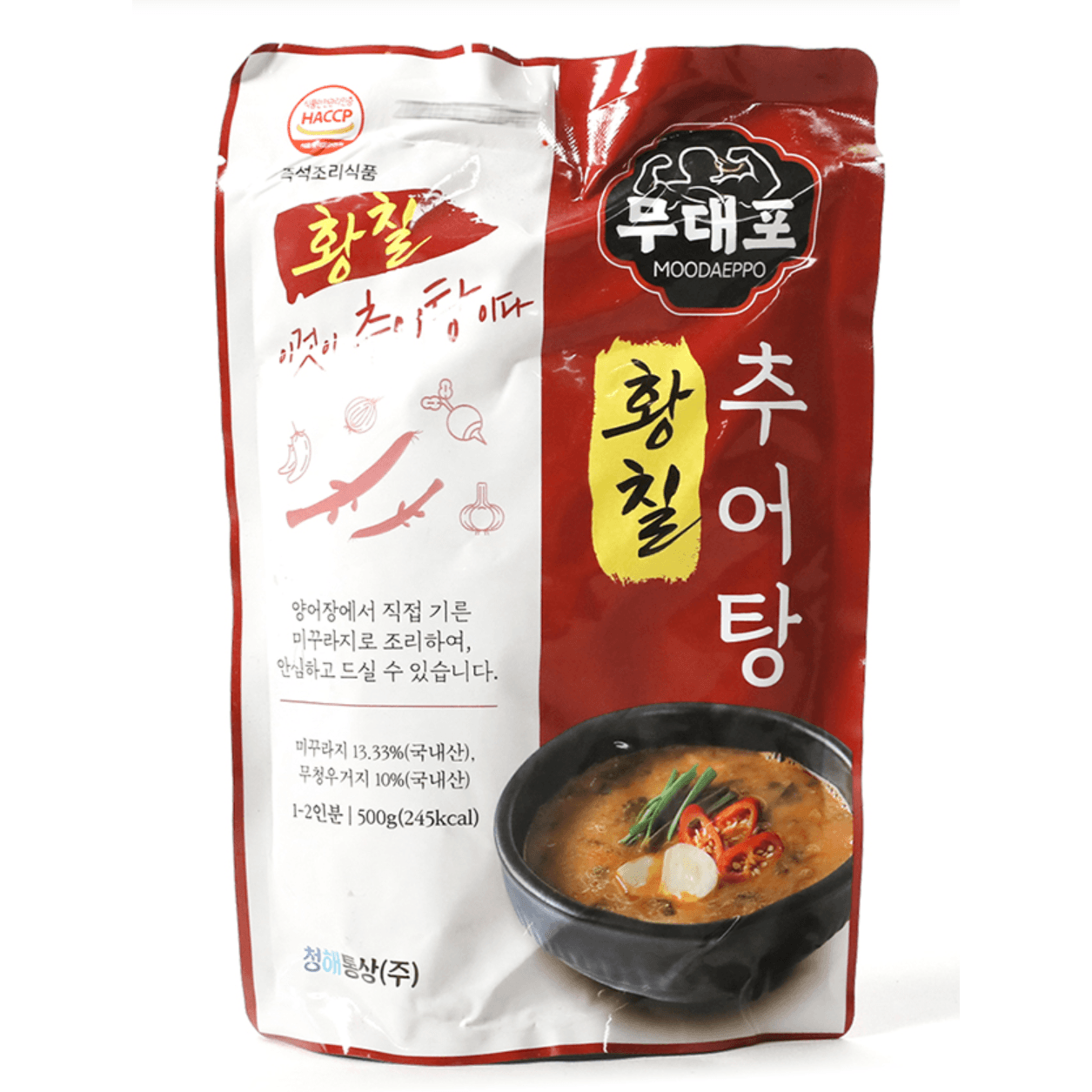 황칠 추어탕 밀키트 미꾸라지 직접양식 HACCP인증 500g 2개