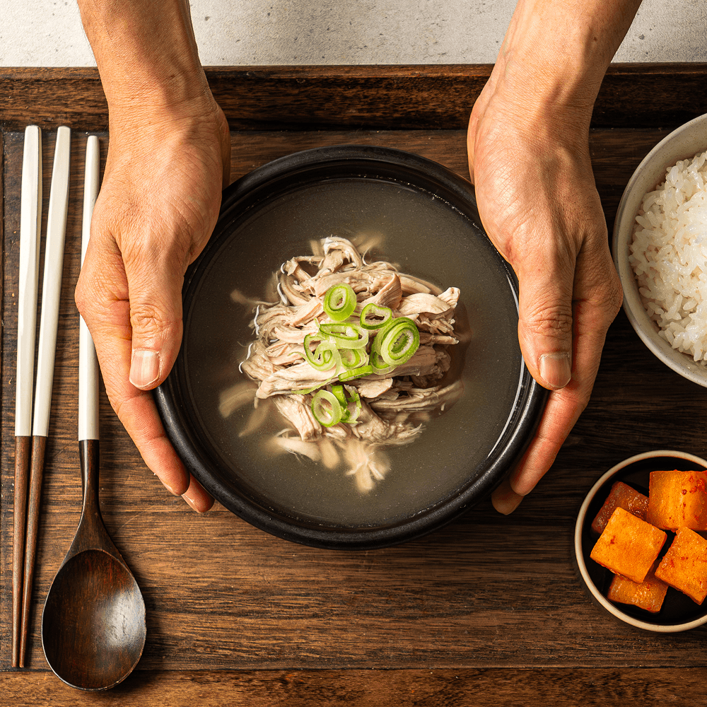 여수해적 시그니처 맑은 닭곰탕 밀키트 아기 국 무항생제 닭 3개 600g