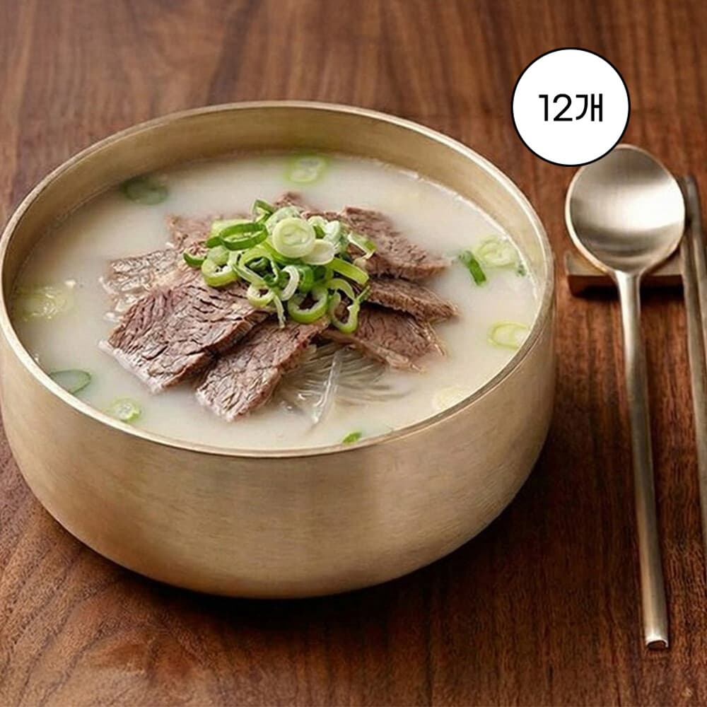 초원식품 설렁탕 레토르트 냉동 밀키트 600g 12개