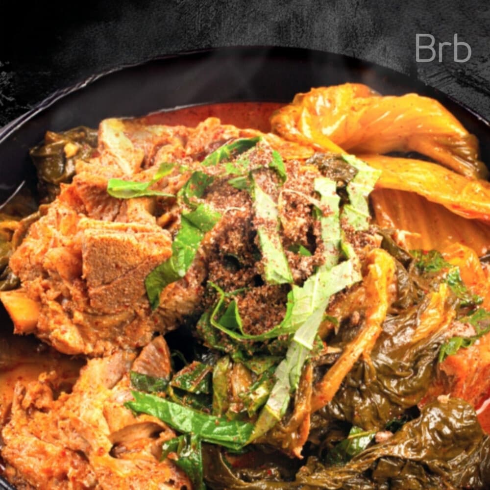 건담농수산 뼈해장국 우거지 감자탕 뼈다귀 해장국 밀키트 3KG