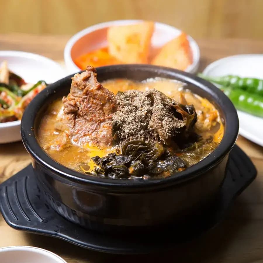 쿡팟 뼈해장국 1kg 얼큰 해장국 국밥 즉석국 간편식