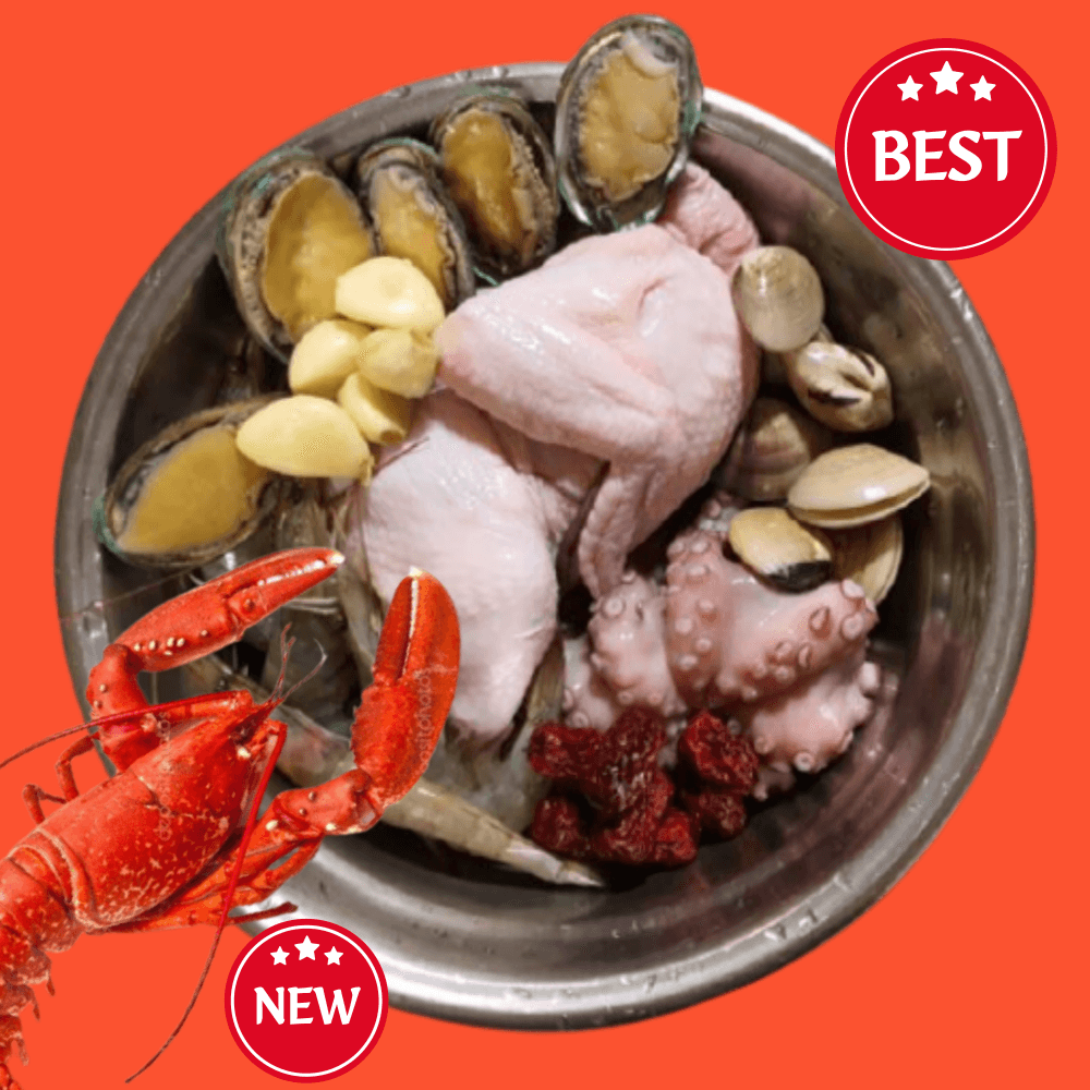 용왕 보약 삼계탕 해물탕 밀키트 1-4인분