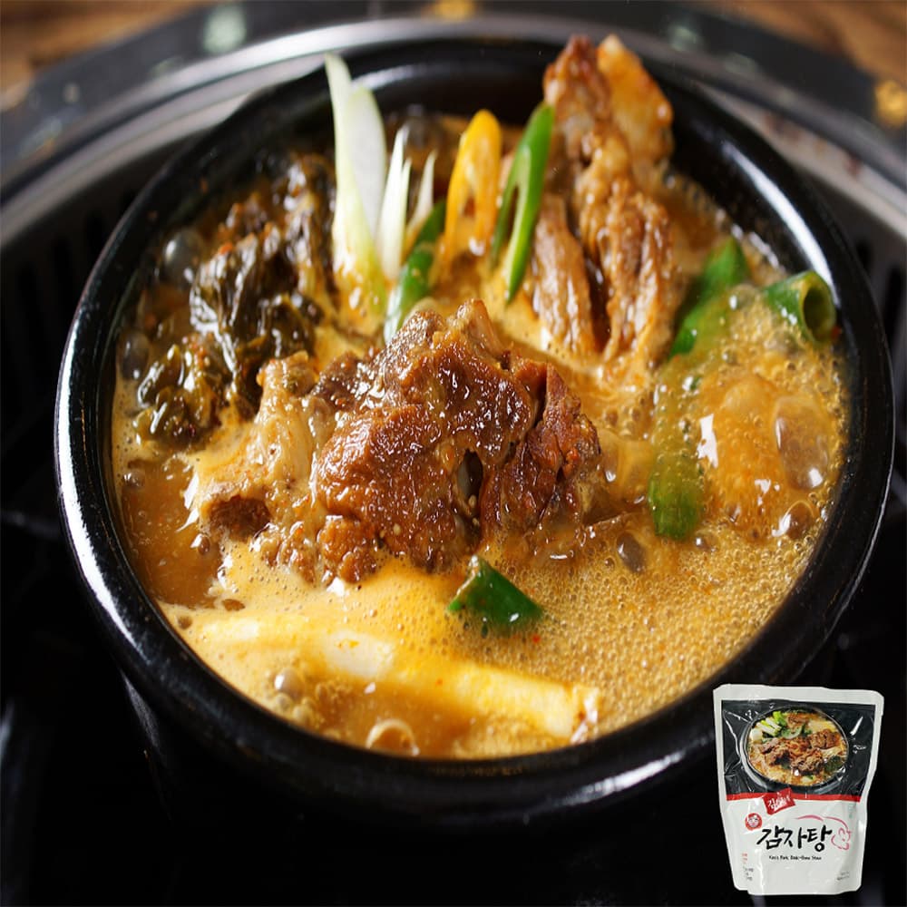 가마솥 감자탕 밀키트 1.2kg,3kg