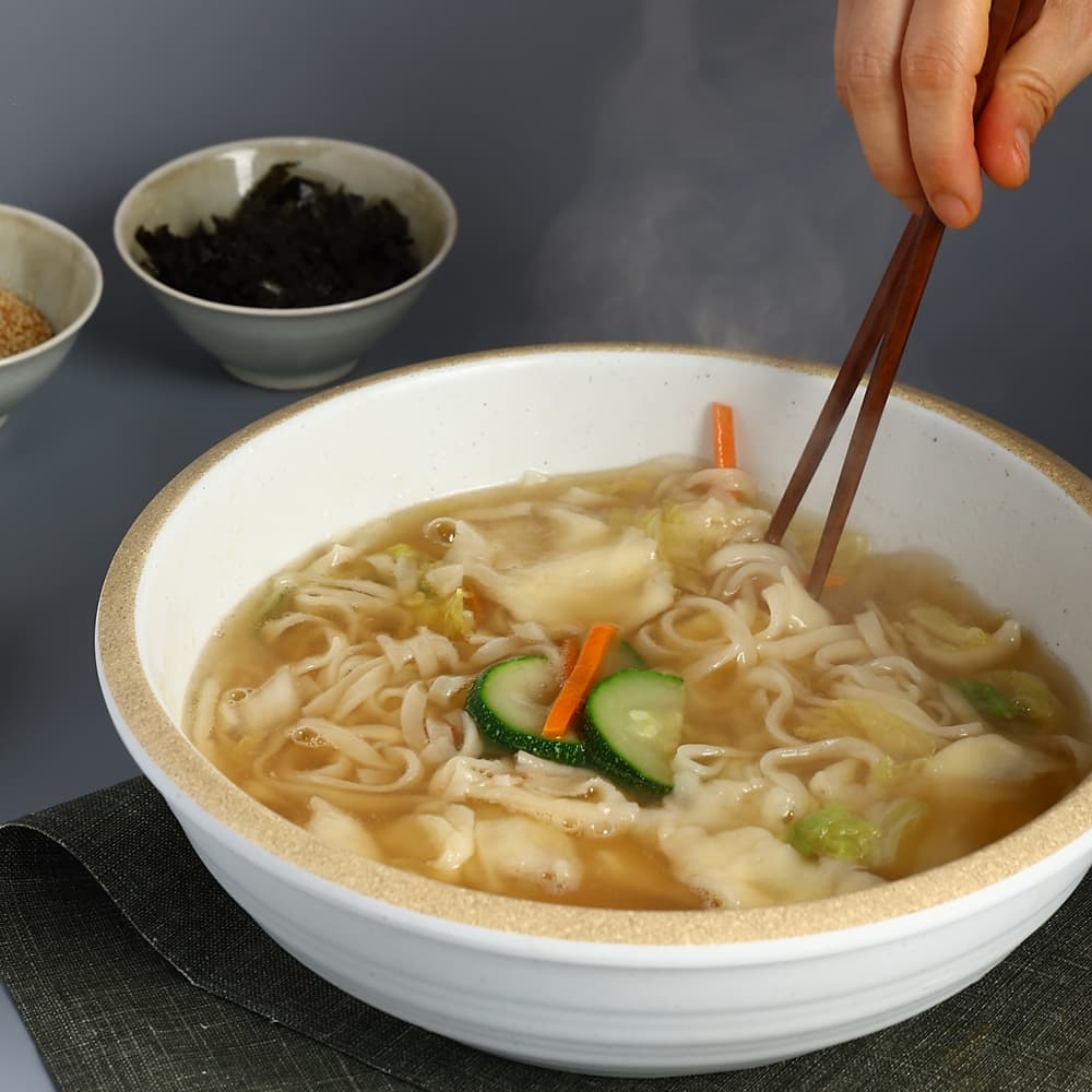 한칼식품 찐 멸치 칼제비 밀키트 대구 서문시장 칼국수 수제비 (2인분)