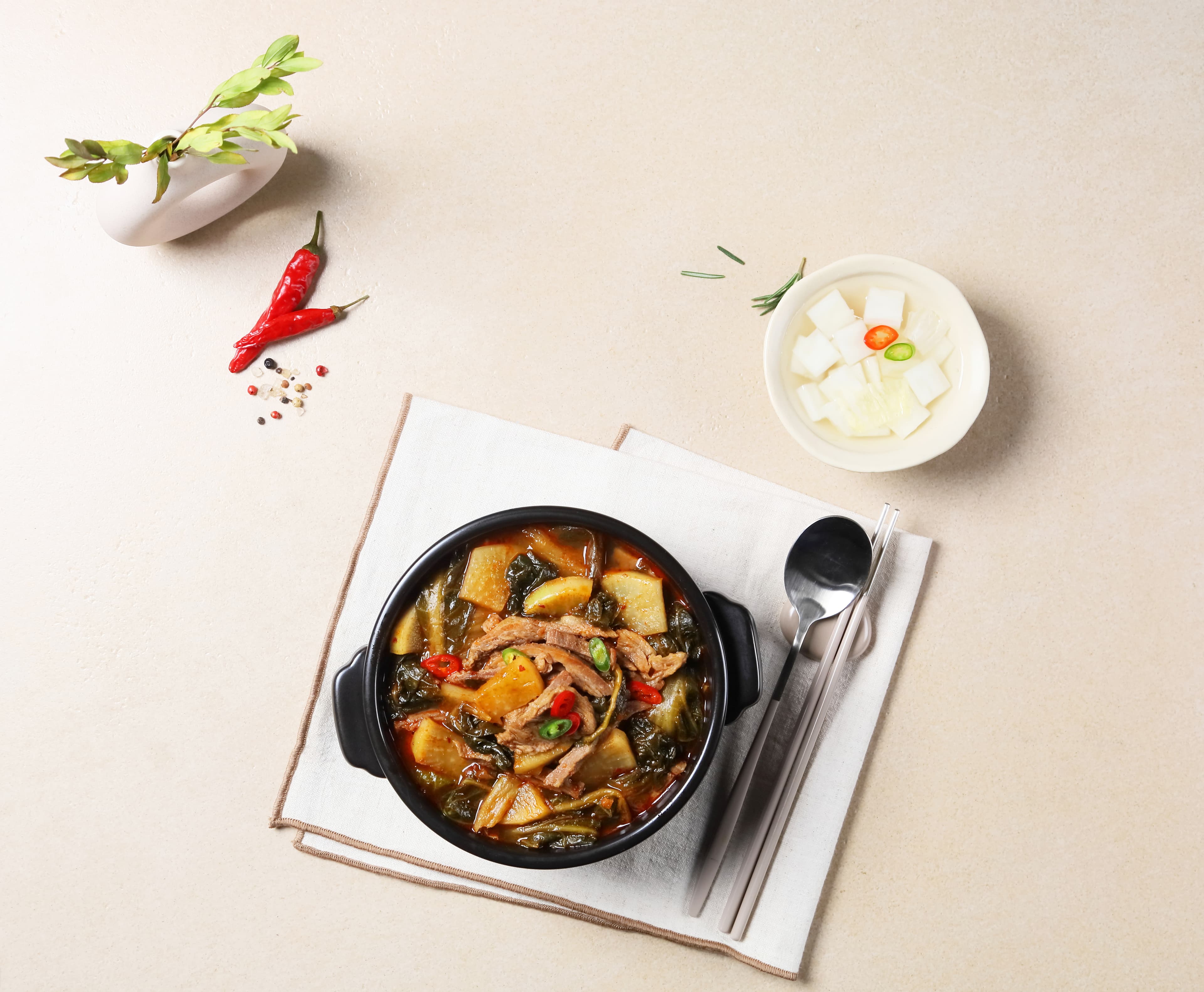 행복드림 우거지 장터국밥 1BOX 간편식 냉동식품