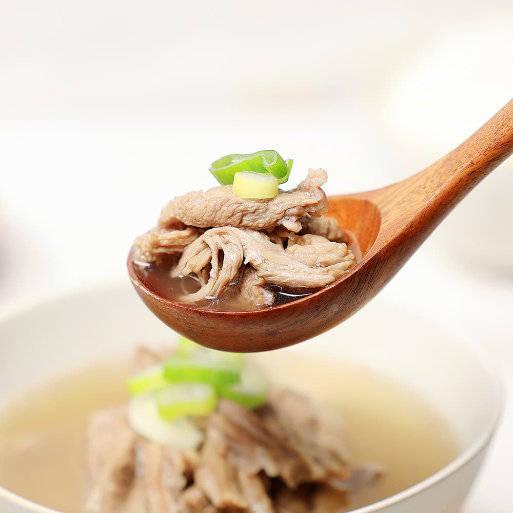 태능식품 건더기가 푸짐한 진한 한우곰탕 600g 한우 곰탕 진국 밀키트