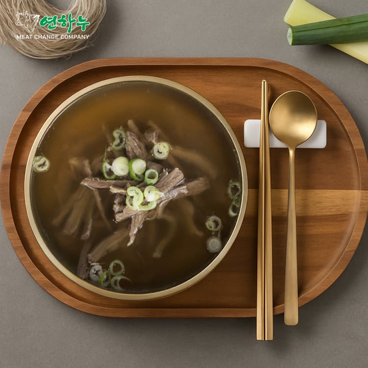 연하누 한우 고기 곰탕 600g 밀키트 나주곰탕 간편요리 맑은곰탕